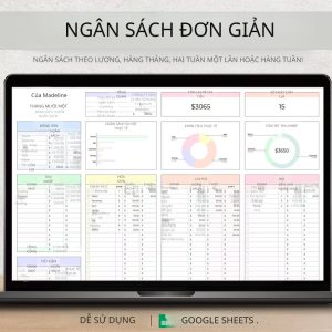 Tiết Kiệm 10–15% Thu Nhập Với Budget Planner Siêu Dễ Dùng